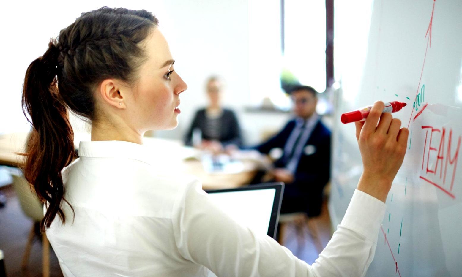 Corporate finance training session